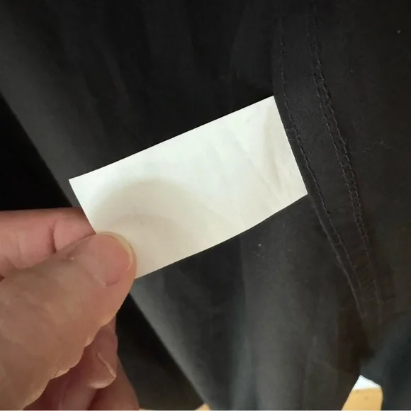 NWT IRO Foxton Long Black Trench Coat Belted Oversized 100% Cotton Poplin 36/S - Picture 15 of 15